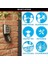 Lock Anahtar Kasası [hava Koşullarına Dayanıklı] [basma Düğmesi] - 5423EURD - Anahtar Emniyetli 3