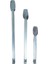 3 Farklı Boyda Paslanmaz Çelik Şef Mangal Barbekü Maşa Seti Kömür Izgara Maşa Seti - 23/31/36 cm 1