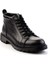 Siyah Leather Erkek Bot & Bootie E02439700703 3