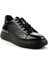 Siyah Leather Erkek Sneaker E01958172008 3