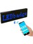 Matrix Kayan LED Yaka Rozeti Mobil Kontrollü Dijital Etiket 9×3cm 3