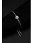 Pandora's Zirkon Taşlı Kalp Charm Model Gümüş Renk Kadın Kolye ve Ayarlanabilir Bileklik Set 5