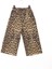 Kız Çocuk Balon Leopar Desenli Pantolon-Basic Siyah T-Shirt Alt-Üst Takım Siyah 2