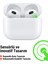 3. Nesil Beyaz Ios Android Uyumlu Kablosuz Bluetooth Kulaklık Yeni Nesil Karışık Renk Kılıf W 4