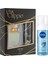 Classic Kadın Parfüm Seti Edt Parfüm 60 ml Deodorant 150 ml - Nivea Yüz Temizleme Köpüğü 150 ml 1