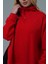 Daily Core - Kırmızı Oversize Yarım Fermuarlı Sweatshirt 3