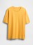 Erkek Sarı Gap Logo Oversize T-Shirt 2