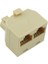 Rj 45 1 Erkek / 2 Dişi Çevirici 8P8C (5047) 1