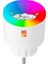 Akım Korumalı Akıllı Priz Rgb Işıklı Wifi Tuya Destekli Android ve Ios Destekli 1