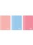 Colors A4 60 Yaprak Kareli Defter 3'lü Paket, Somon, Pembe, Mavi 1