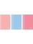 Colors A4 60 Yaprak Kareli Defter 3'lü Paket, Somon, Pembe, Mavi 2