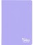Colors A5 40 Yaprak Kareli Defter, Mor 1