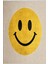 Sarı Smiley Yüz Desenli Halı, Modern ve Eğlenceli Tasarım, Genç Odası Için Neşeli Dokunuş 1
