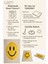 Sarı Smiley Yüz Desenli Halı, Modern ve Eğlenceli Tasarım, Genç Odası Için Neşeli Dokunuş 2