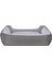 Bravo Duo Köpek Yatağı Gri/gri Peluş Xl 105X80CM Gnzrz 3