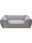 Echo Köpek Yatağı Gri/gri Peluş L 105X80CM Gnzrz 1