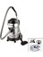 Torbasız - Kuru Vakumlu - Metal Kasa Elektrikli Süpürge 21LT - 2850W HSV-622DVC 1