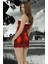 TP101065 Parlak Straplez Elbise 2