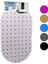 Oval - Eko Pvc +Vantuz Desen - Şeff Renkli 122PCS Vantuz Kaydırmaz Banyo - Küvet Paspas 33 x 61 cm 1