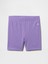 Kız Bebek Mor Desenli Bisiklet Şortu 1