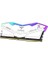32GB (2x 16GB) Ddr5 6400MHZ CL40 Rgb Dual Kıt Pc Ram T-Force Delta Whıte FF4D532G6400HC40BDC01 Beyaz 3