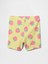 Kız Bebek Sarı Desenli Bisiklet Şortu 2