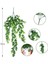 Yapay Çiçek 5dal Sarkan Okaliptus Şimşir Yapay Sarmaşık 70 cm 2