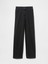 Kadın Siyah High Rise Stride Wide-Leg Curvy Jean Pantolon 3