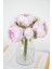 Yapay Çiçek 6lı Ipek Peony Şakayık Gül Demeti 25 cm Lila 3