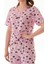 Büyük Yıldız Desenli Kısa Kol Kapri Pijama Takımı 5