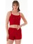 Kalp Baskılı Askılı Şortlu Takım 1