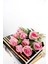 Yapay 10LU Kadife Gül Dalı 50 cm Soft Pembe 1