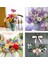 Çiçek Teli No:18 (1.5mm) - 9 Adet 60 cm - Yeşil 5