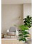 Yapay Çiçek Tropik Areka 80 cm 23 Yapraklı Salon Çiçeği Beyaz Saksılı Yapay Bitki 4