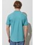 %100 Pamuk Regular Fit Normal Kesim Mint Yeşili Polo Yaka Tişört 5