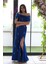 Saks Fiyonk Detaylı Straplez Taş Işlemeli Abiye 9705564.26 3