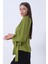 Yeşil Yandan Bağlama Detaylı Bluz Gömlek 41620075.07 5