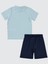 Erkek Çocuk Pijama Takımı 2-5 Yaş Buz Mavi 2