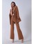 Camel Ceket-Yelek Pantolonlu 3'lü Takım Elbise 0106324.09 3