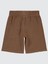 Erkek Çocuk Şort 6-9 Yaş Kahve 2