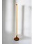 Dekoratif Ahşap Yuvarlak Ayaklı Uzaktan Kumandalı Gün Işığı Neon LED 12V Dik Lambader 125 cm 1