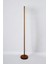 Dekoratif Ahşap Yuvarlak Ayaklı Uzaktan Kumandalı Gün Işığı Neon LED 12V Dik Lambader 125 cm 4