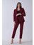 Bordo Klasik Yaka Ceketli Takım 0106309.04 3