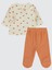 Kız Bebek Pijama Takımı 1-6 Ay Fildişi 2