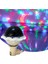Buffer® Kristal Gökyüzü Modlu Yıldızlı Hareketli 360 Derece Dönen Kristal LED Ampül 1
