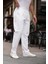 Relaxed Fit Yazlık Erkek Pantolon Beyaz 2