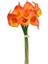 Yapay Calla Galla Gala Çiçeği Turuncu 35 cm . 1