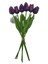 Baharhome-Islak Lale Buketi Gerçek Doku -6 Lı -33 cm 2