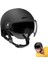 Motosiklet Kaskı Klasik Retro Scooter Yarım Kask - Siyah (Yurt Dışından) 2