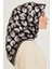 Geometrik Desenli Sura Saf İpek Eşarp 9219D 05 04 2